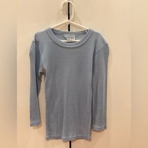 Vintage Michael Stars long sleeve shirt in sky blue